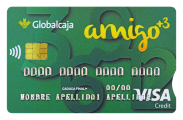 Tarjeta de crédito Amigo +3 de Globalcaja