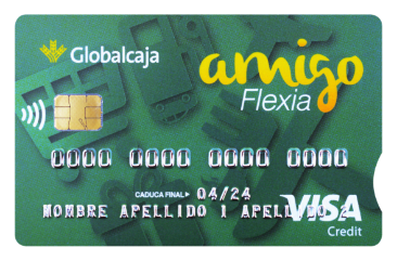 Tarjeta de crédito Amigo Flexia de Globalcaja